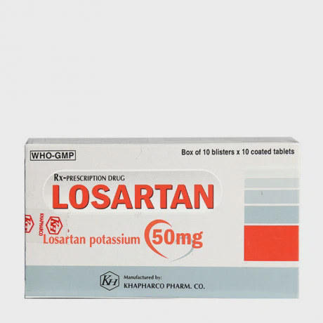 Losartan 50mg K.Hoa (10vi x 10vien)