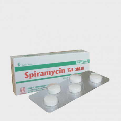 Spiramycin 3MIU K.Hoa (1vi x 10vien)