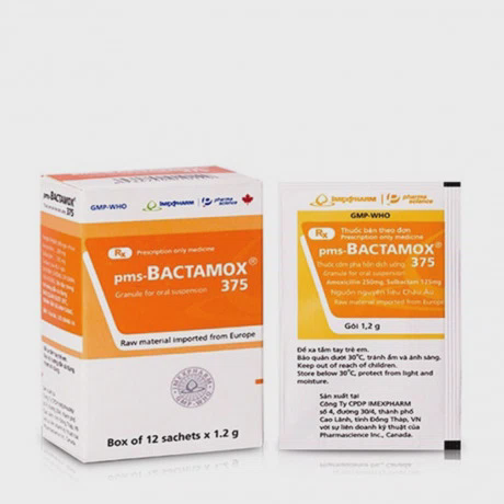 Bactamox 375mg (Hop 12goi) Imexpharm