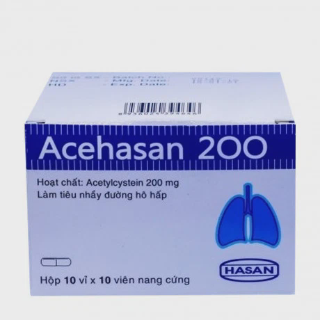 Acehasan 200mg (10vi x 10vien)