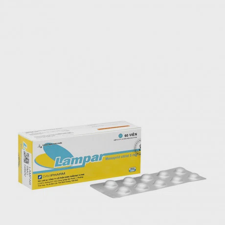 Lampar 5mg (6vi x 10vien)