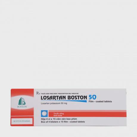 Losartan Boston 50 (4Vi x 15Vien)