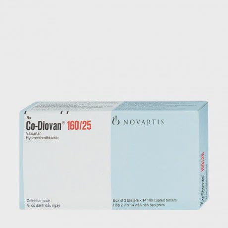 Codiovan 160/25mg (2Vi x 14Vien)