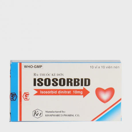 Isosorbid 10mg (10Vi x 10Vien)