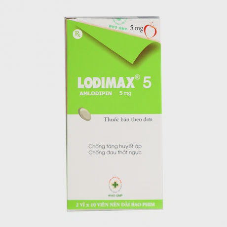 Lodimax 5mg (2Vi x 10Vien)