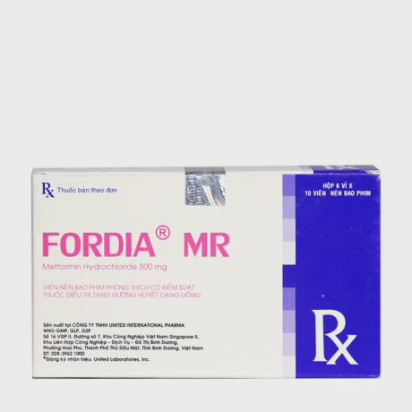 Fordia MR 500mg SS60AL (6Vi x 10Vien)