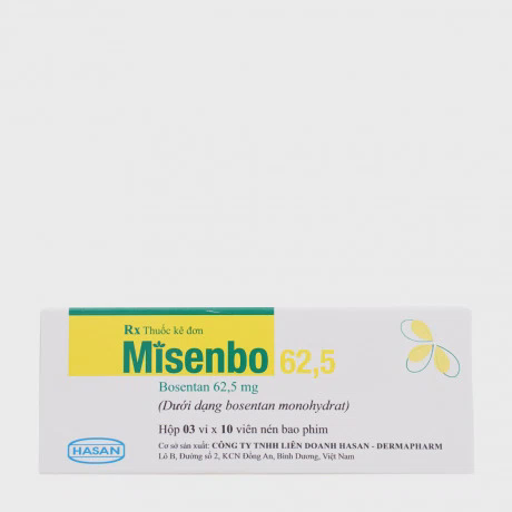 Misenbo 62,5mg (3Vi x 10Vien)