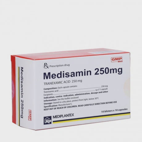 Medisamin 250mg Mediplantex (10Vi x 10Vien)