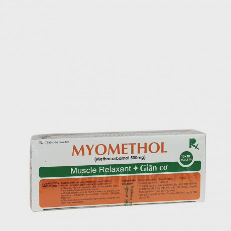 Methocarbamol 500mg (10vi x 10vien)