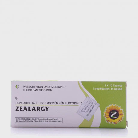 Zealargy 10mg (3Vi x 10Vien)