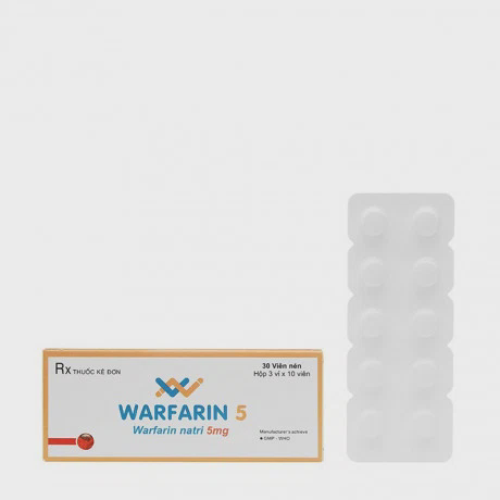 Warfarin 5mg (3Vi x 10Vien)