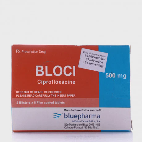 Bloci 500mg Bluepharma (2vi x 8vien)