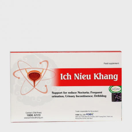 FOBIC Ich Nieu Khang Ho Tro Dieu Tri Tieu Dem (2Vi X 10Vien)