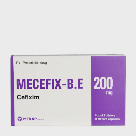Mecefix-B.E 200mg Merap (2vi x 10vien)