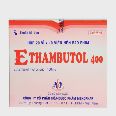 Ethambutol 400mg Mekophar (20vi x 10vien)