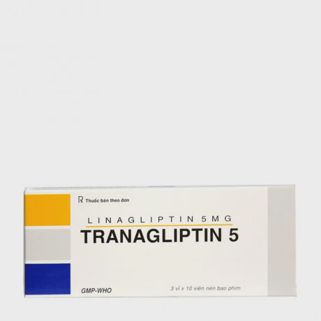 Tranagliptin 5mg Tipharco (3vi x 10vien)