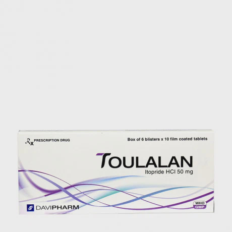 Toulalan 50mg Davipharm (6vi x 10vien)