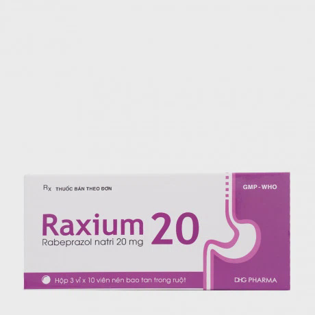 Raxium 20mg DHG (3vi x 10vien)