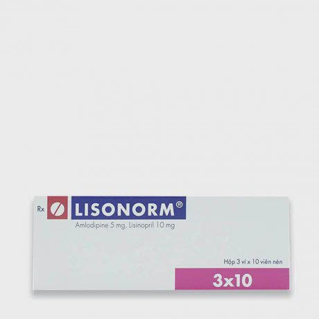 Lisonorm 5/10mg Gedeon (3vi x 10vien)