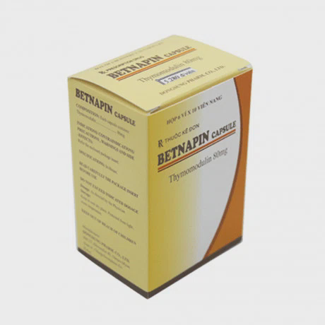 Viên nang Betnapin 80mg Dongsung hỗ trợ điều trị viêm mũi, nhiễm khuẩn hô hấp (6 vỉ x 10 viên)