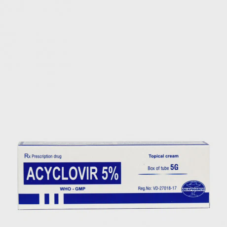 Acyclovir 5% 5g Quảng Bình (Tuyp)