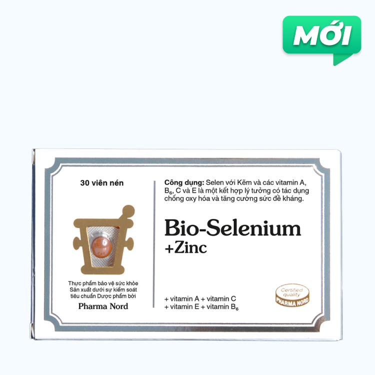 Pharma Nord Bio-Selenium+Zinc (Hop 30 Vien)