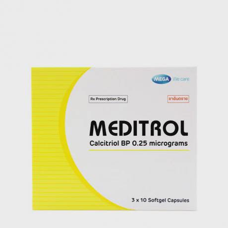 Meditrol 0,25mcg Mega (3Vi x 10Vien)