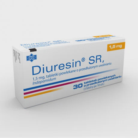 Diuresin SR 1,5mg (Hộp 3 vỉ x 10 viên)
