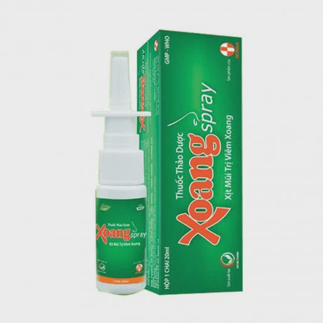 Dạng xịt Xoangspray Nature điều trị viêm xoang, viêm mũi dị ứng, viêm mũi mạn tính, cúm (chai 20ml)