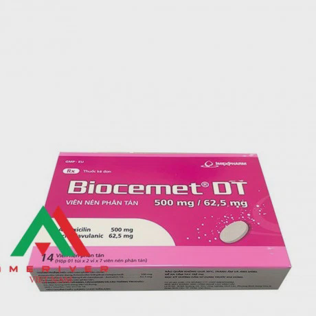 Biocemet DT 500/62.5 Imexpharm (2vix7vien)