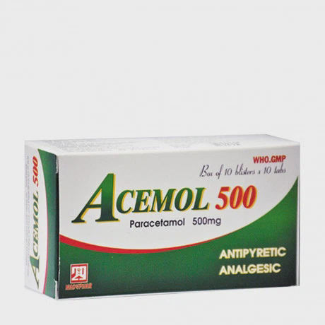 Acemol 500 Nadyphar (10vi x 10vien)