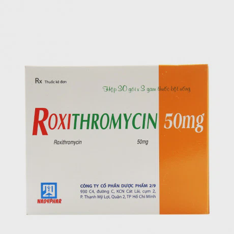 Roxithromycin 50 Nadyphar (30goi)