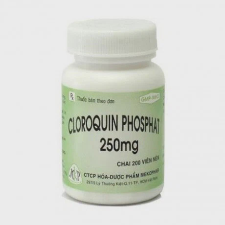 Cloroquin phosphat 250mg (Chai 200 viên)