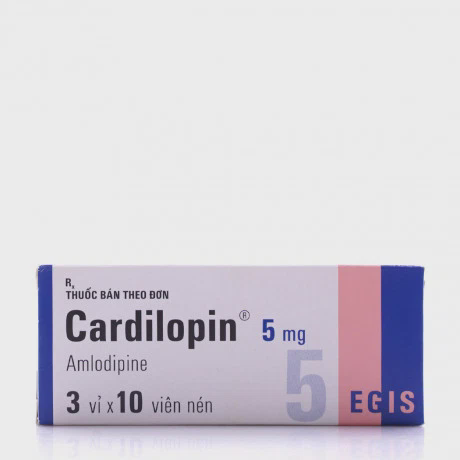 Cardilopin 5mg - Egis (3 vi x 10 vien)