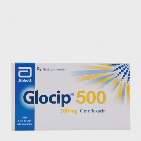 Glocip 500 - Glomed (3 vi x 10 vien)