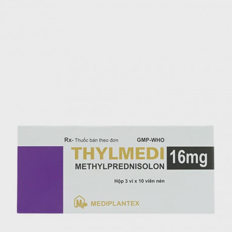 Thylmedi 16mg - Mediplantex (3 vi x 10 vien)