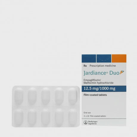 Jardiance Duo 12.5mg/1000mg (3vi x 10vien)