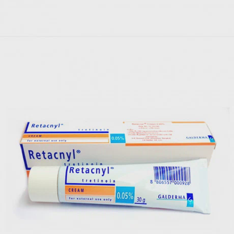 Thuốc dùng ngoài Retacnyl Tretinoin 0.05% điều trị tại chỗ mụn trứng cá (tuýp 30g)