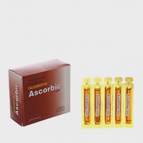 Calciumboston Ascorbic (4 vi x 5 ong)