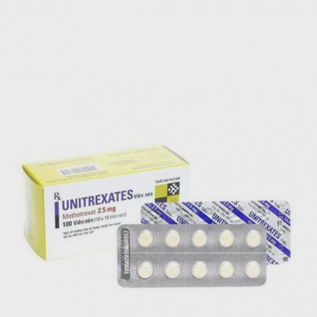 UNITREXATES (Hộp 10 vỉ x 10 viên)