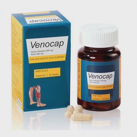 Venocap Ngan Ngua Suy Gian Tinh Mach (Hop 30 Vien)
