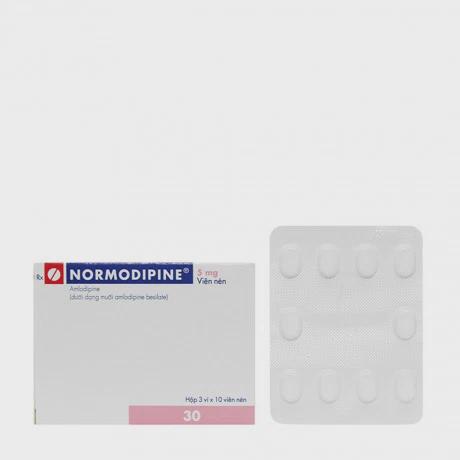 NORMODIPINE 5mg (3 vi x 10 vien)