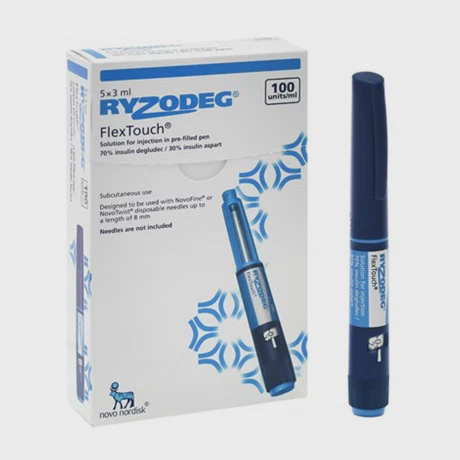 Ryzodeg 100mg Flextouch (Hop 5 but x 3ml) Inj