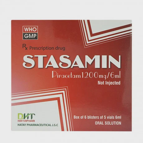 STASAMIN VIAL ORL 1200MG 6ML (6vi x 5ong)