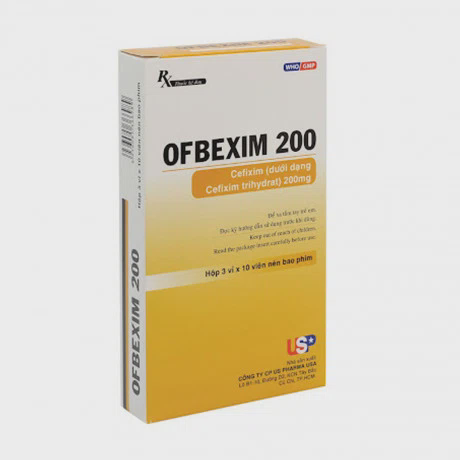 OFBEXIM TAB F.C 200MG (3vi x 10vien)