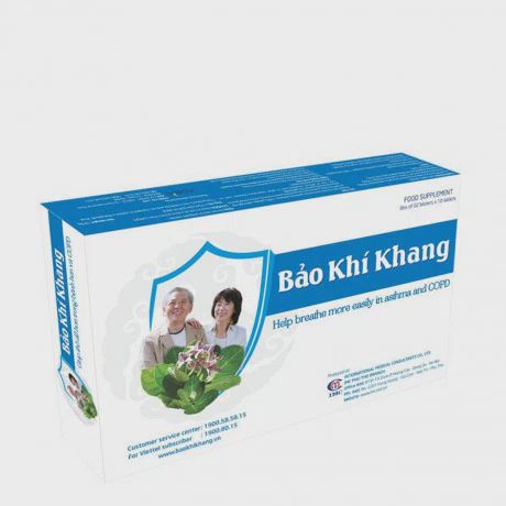 FOBIC Bao Khi Khang Giam Dom, Ho, Kho Tho(2 Lo*60 Vien)
