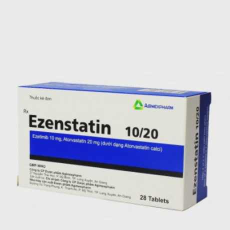 Ezenstatin 10mg/20mg (Hop 4vi x 7vien)