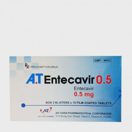 A.T Entecavir 0.5mg ( 3vi x 10 vien)
