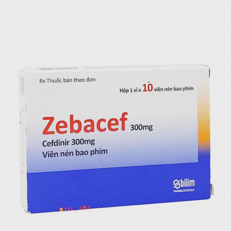 Zebacef Tab 300mg (1vi x 10vien)
