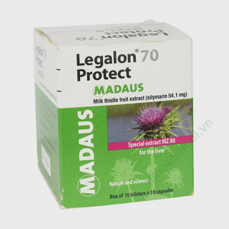 Legalon 140 (Hộp 6 vỉ x 10 viên)